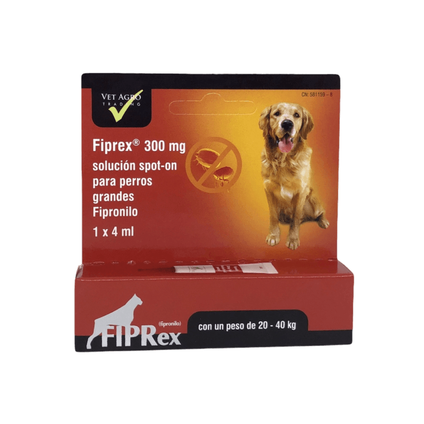 Pipeta antiparásitos 300mg