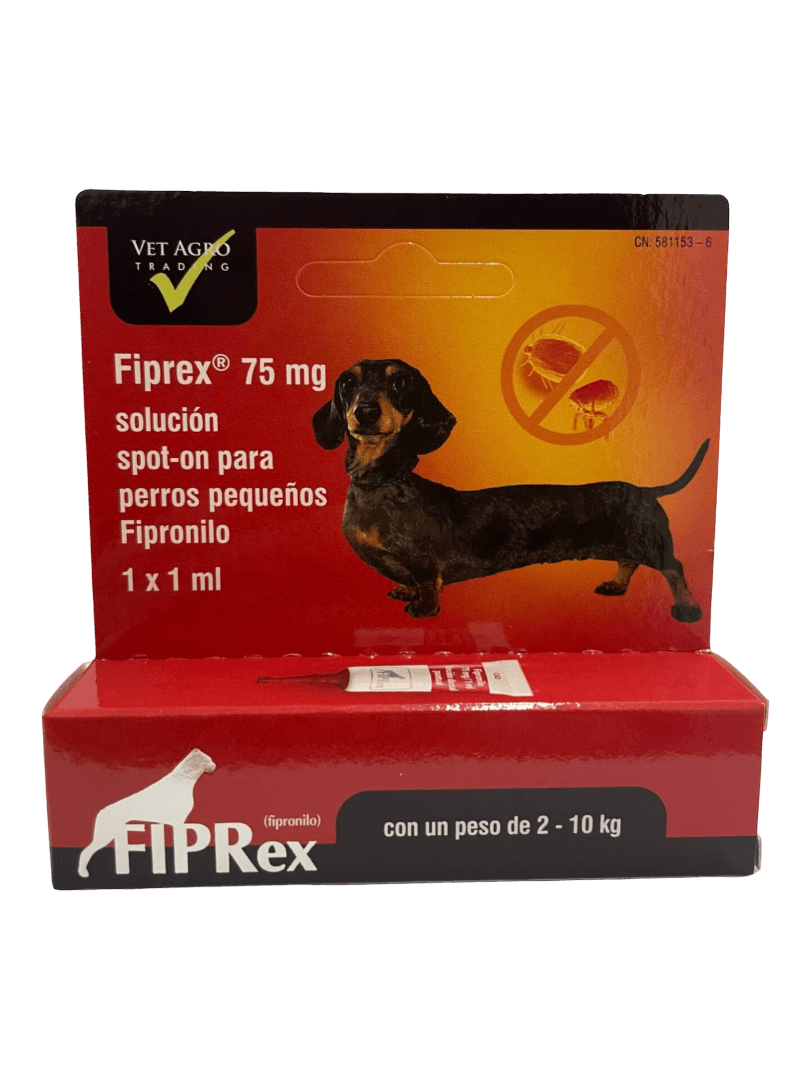 Pipeta antiparásitos 75mg