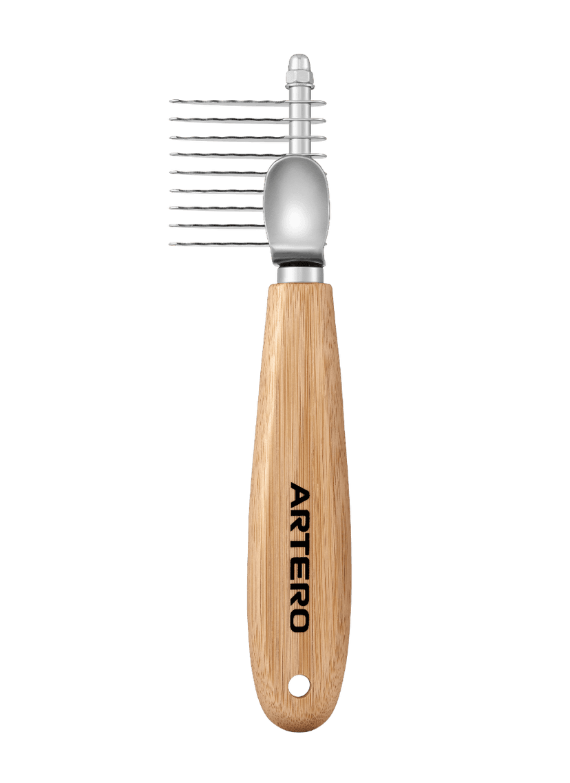 Rastrillo cortanudos hoja corta